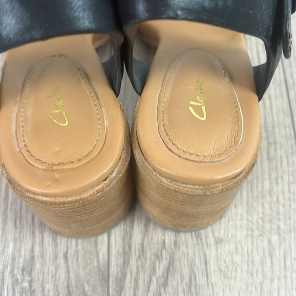 Clarks Block Heel Sandal Clarks Ladies Landra 70 Strap 7.5 - Picture 4 of 8